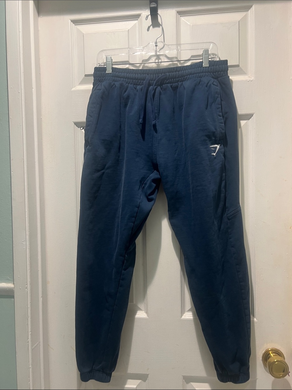 Gymshark Men's Deep Blue Slim Jogger Sweatpants